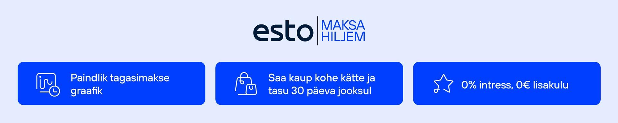 ESTO Pay Later illustration